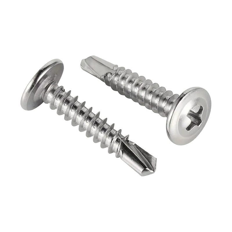 SUS410 rácsosfejű alátét önfúró csavarok