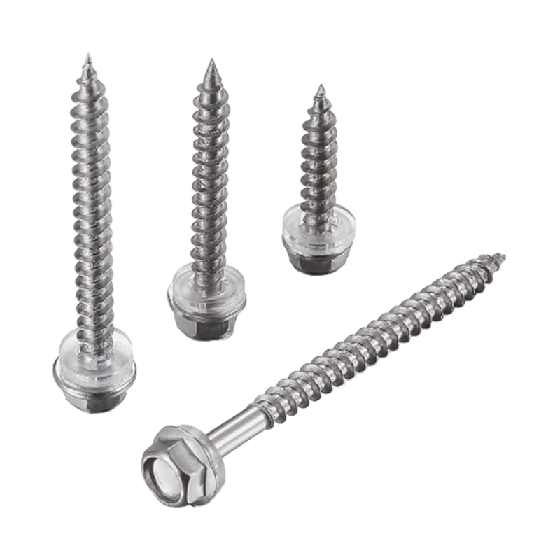 SUS410 hatlapú alátétfej önmetsző csavarok